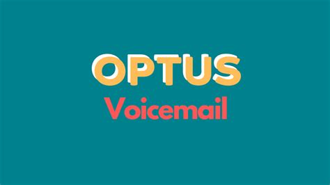 optus set up voicemail